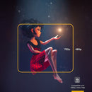 Kodak FLIK X7 Home Projector 720p Portable Small Home Theater System w/1080p - Like New