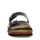 Madden Girl Women's Brando Slide-On Sandal Black Paris Size 8 - Like New