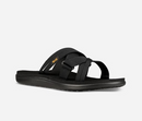 TEVA VOYA SLIDE WOMEN'S SHOES SIZE: WOMEN 7 (AU/UK W5) (EU W38) (JP W24) - BLACK - Brand New