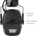 Howard Leight by Honeywell Impact Sport Sound Earmuff R-02524 Black Like New