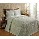 Better Trends Chenille Bedspread Queen Size 1 Piece Cotton B016TQEIOC - NEW - Brand New