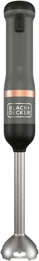 BLACK+DECKER Kitchen Wand Cordless Immersion Blender, 6 in 1 Multi Tool Set Grey Like New