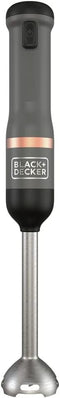 BLACK+DECKER Kitchen Wand Cordless Immersion Blender, 6 in 1 Multi Tool Set Grey Like New