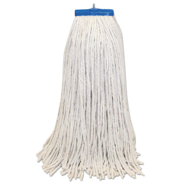 BOARDWALK 24OZ LIE FLAT CUT END MOP HEAD BWKCM22024 - WHITE - Like New