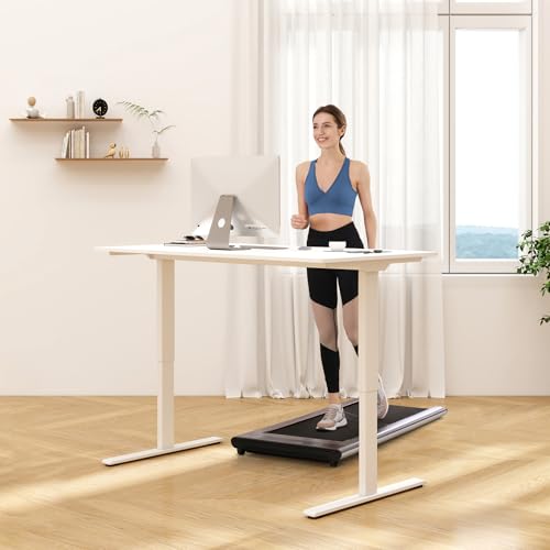 FLEXISPOT 55X24" ELECTRIC HEIGHT ADJUSTABLE STANDING DESK SPLICE BOARD - WHITE - Like New