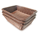 Colorbasket Rectangular Thick Trim Storage Basket (Brown) - Brand New