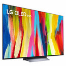 LG 65 Inch Class C2 OLED EVO 4K UHD Smart WEBOS TV 22 OLED65C2AUA - Dark Silver - Like New