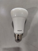 PHILIPS A19 11W DIMMABLE LED LAMP 880 LUMENS 2700K 120V 50/60HZ - WARM WHITE - Like New