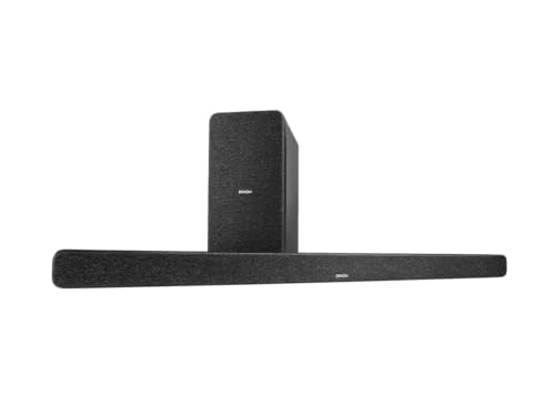 DENON DHT-S517 SOUND BAR FOR TV WITH WIRELESS SUBWOOFER 3D SURROUND SOUND - Like New