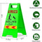 KURPHOYIN Kids at Play Sign 3 Packs Caution Slow Down Kids - - Scratch & Dent