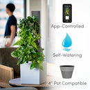 TEVAGROW TEVATOWER MINI SMART SELF-WATERING INDOOR GARDEN SYSTEM - BLACK - Like New