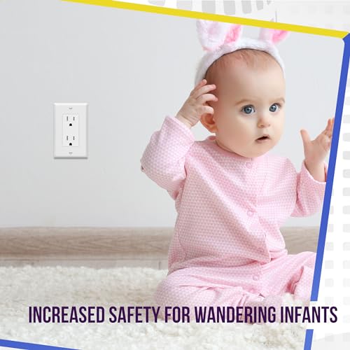 ENERLITES 20 Pack White Decorator Receptacle Standard Electrical Wall Outlet - Like New