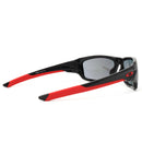 OAKLEY VALVE SUNGLASSES RED IRIDIUM LENSES 60-16-133 - BLACK/RED - Like New