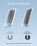 ANKER 621 MAGNETIC PORTABLE CHARGER MAGGO 5000MAH WIRELESS POWER BANK - BLUE - Like New