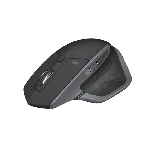 LOGITECH MX MASTER 2S BLUETOOTH WIRELESS MOUSE – SURFACE, LOG-71811 - GRAPHITE - Like New