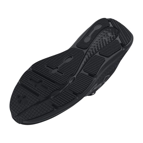 3026518 UNDER ARMOUR CHARGED PURSUIT 3 BIG LOGO MEN'S BLACK SIZE 11 - Like New