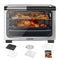 COSORI 11-IN-1 CERAMIC AIR FRYER TOASTER OVEN COMBO 26QT STAINLESS STEEL - Like New
