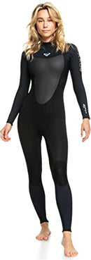 Roxy Womens 5/4/3 Prologue Back Zip GBS Wetsuit - Black | 4 - Brand New