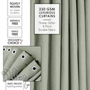 CLARA CLARK SAGE GREEN BATHROOM SET - BATHROOM ACCESSORIES 19PC SET - NEW - Brand New