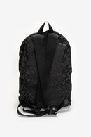 M000963AF13926 ARMANI EXCHANGE MEN'S MALIBU BACKPACK ALLOVER BIG LOGO - BLACK - Brand New