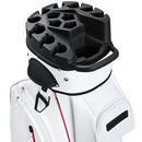 uniHimal 14-Way Golf Cart Bag Pro with Full Length Divider Top, Men, White - Like New