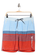 HURLEY OMBRÉ VOLLEY SWIM SHORTS - SIZE: MEN L - SKYLINE - Brand New