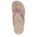 Vionic Women's Rest Bella Toe Post Sandal - Arch Support Rhubarb 8 Wide - Brand New