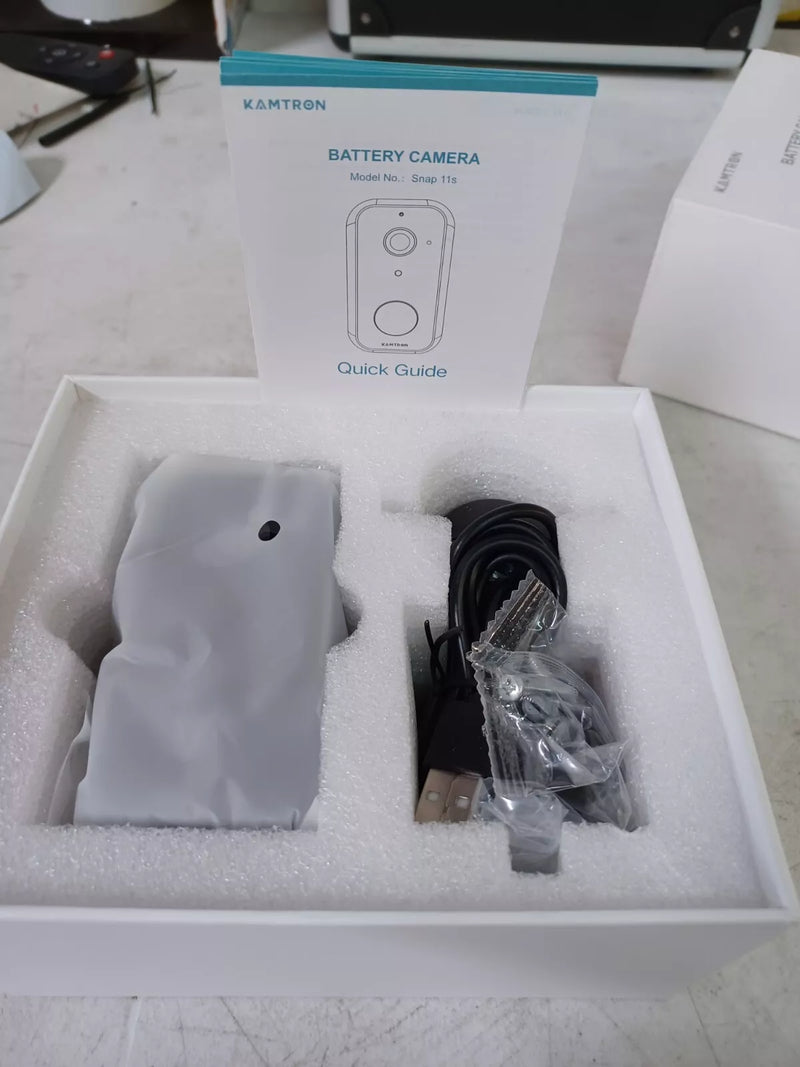 KAMTRON SNAP 11S BATTERY CAMERA - BLACK - Like New