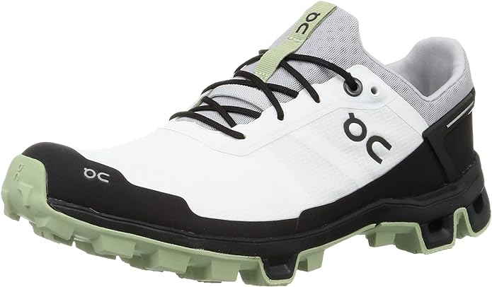 34.99001 On Running Cloudventure Peak Running Shoes Women's WHITE/LEAF 8.5 - Like New