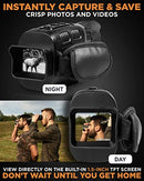 CREATIVE XP NIGHT VISION MONOCULAR HUNTING SURVEILLANCE W/CARD READER BLACK - Like New