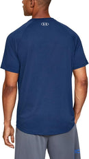 UNDER ARMOUR MEN'S TECH SHORT SLEEVE TEE NWT 2020 - SIZE XL - AMERICAN BLUE - Brand New