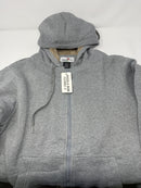 ANGELA BEBE WOMENS HOODIE LONG SLEEVE - SIZE: WOMEN M - GRAY - Brand New