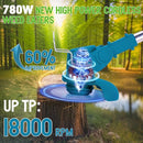 FNORANT WEED WACKER CORDLESS WEED EATERS 3 IN 1 ELECTRIC STRING BLUE - Like New