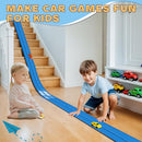 AQFR FLEX TRACK 15 FT STARTER SET FLEXIBLE RACE CAR RAMP TRACK - Scratch & Dent