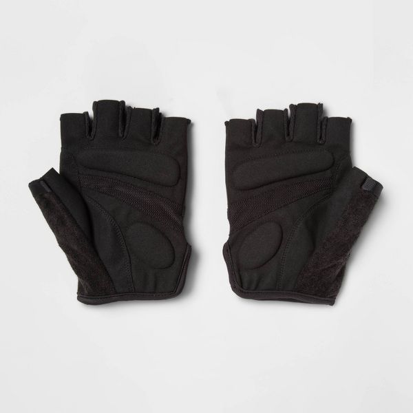 ALL IN MOTION MEN'S STRENGTH TRAINING GLOVES BLACK - SIZE: MEN M WOMEN M - BLACK - Brand New