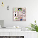 HANTAJANSS Clip Photo Holder Large Picture Display Frame 20x20 B00ZC6YBXE - Grey - Brand New