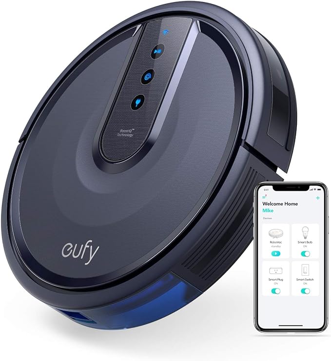 Anker eufy 25C Wi-Fi Connected Robot Vacuum No Accessories/Remote - Black - Like New