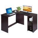 FurnitureR 47.2-Inch L-Shaped Computer Desk Home Office Study Writing Corner - Brand New