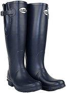 Rockfish Womens Tall Adjustable Matt Wellington B07N8Y4FDX - Navy, Size 5 - Brand New