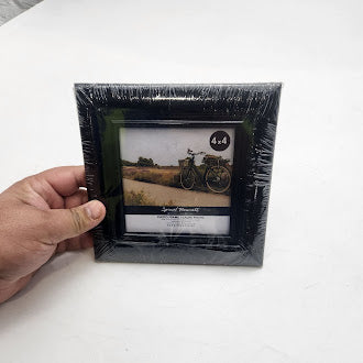 SPECIAL MOMENTS ANGLE STEPS PHOTO FRAMES - BLACK - 4" X 4" - BLACK - Brand New