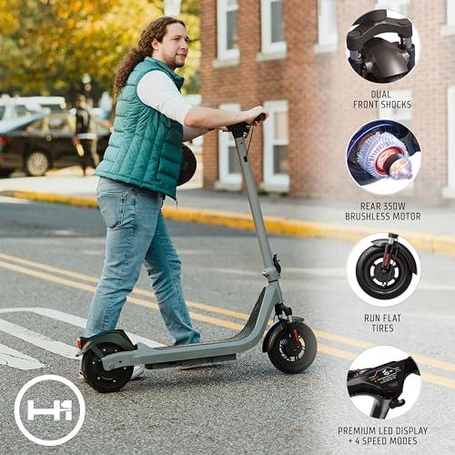 H1 PRO SEIES ACE3 R350 CANNOT BE USED R450 FOLDABLE ELECTRIC SCOOTER - GRAY - Like New