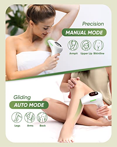 XSOUL At-Home IPL Hair Removal 999,999 Flashes Painless Hair Remover - White - Like New