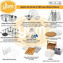 YBM Home Stackable Shelf Storage Rack for Kitchen/Bathroom/Office - Brand New