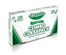 CRAYOLA CRAYONS & WASHABLE MARKERS CLASSPACK 256CT TEACHER CLASSROOM MUST HAVES - Brand New