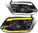 MOSTPLUS Headlight Assembly for 2009-2018 Dodge Ram 1500/2010-2018 Ram 2500/3500 - Like New