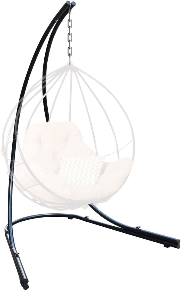 Sorbus Hammock Chair Stand Hanging Chair Stand Heavy Duty Steel Sensory - Like New