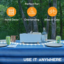 POWER PRACTICAL 10FT USB POWERED OUTDOOR LED STRING LIGHTS (NO BATTERY) - WHITE - Like New