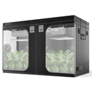 AC INFINITY CLOUDLAB 811 ADVANCE GROW TENT 120"X120"X80" THICKEST 1" - BLACK - Like New