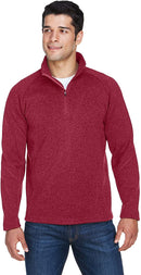 Devon & Jones DG792 Men's Bristol Sweater Fleece Half-Zip New