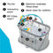 BABY EINSTEIN KICK & SNOOZE 3 IN 1 FOLDABLE PLAYARD BASSINET, PIANO TOY - GRAY - Brand New